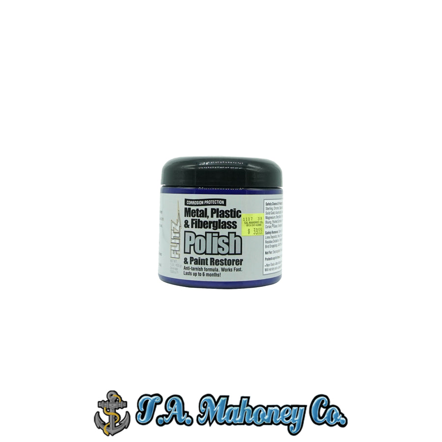 Flitz Metal, Plastic & Fiberglass Polish & Paint Restorer 1lb.